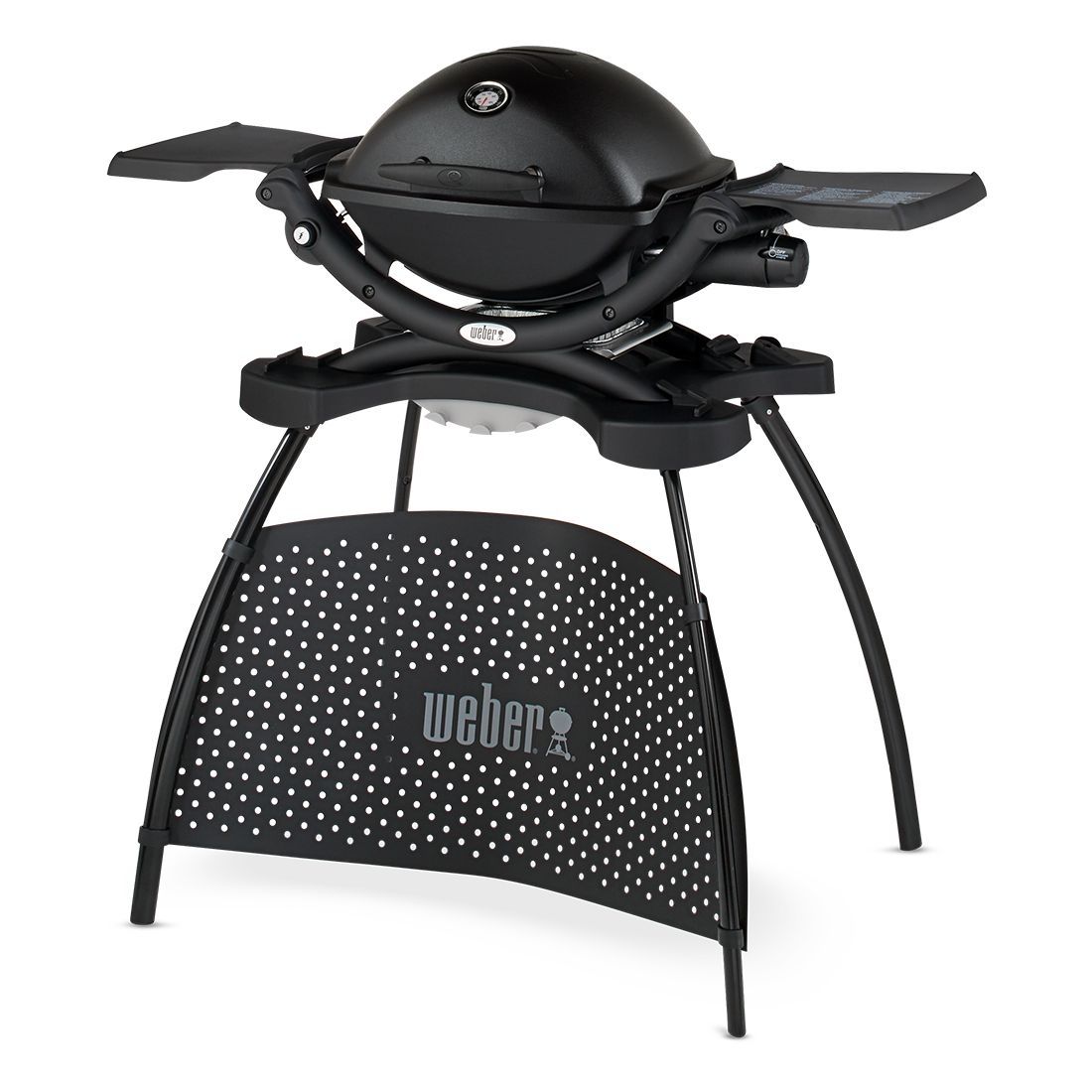 Weber Gasgrill Q 1200 Black Line mit Stand