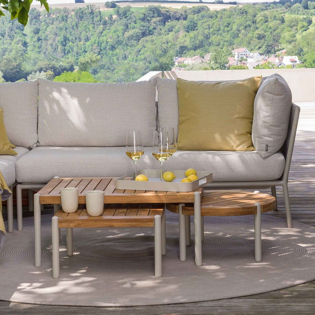 Stern Romy Endmodul Aluminium/Rope/Outdoorstoff