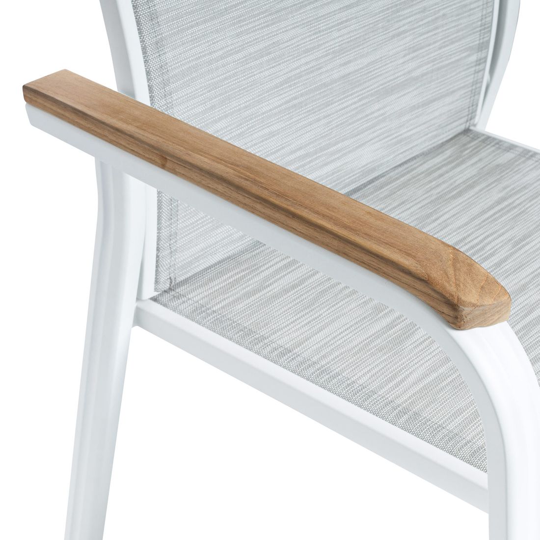 Kettler Granada Stapelsessel Aluminium/Outdoorgewebe