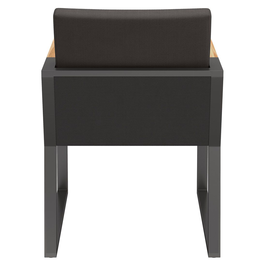 OUTLIV. New York Gartensessel Aluminium/Teak/Olefin