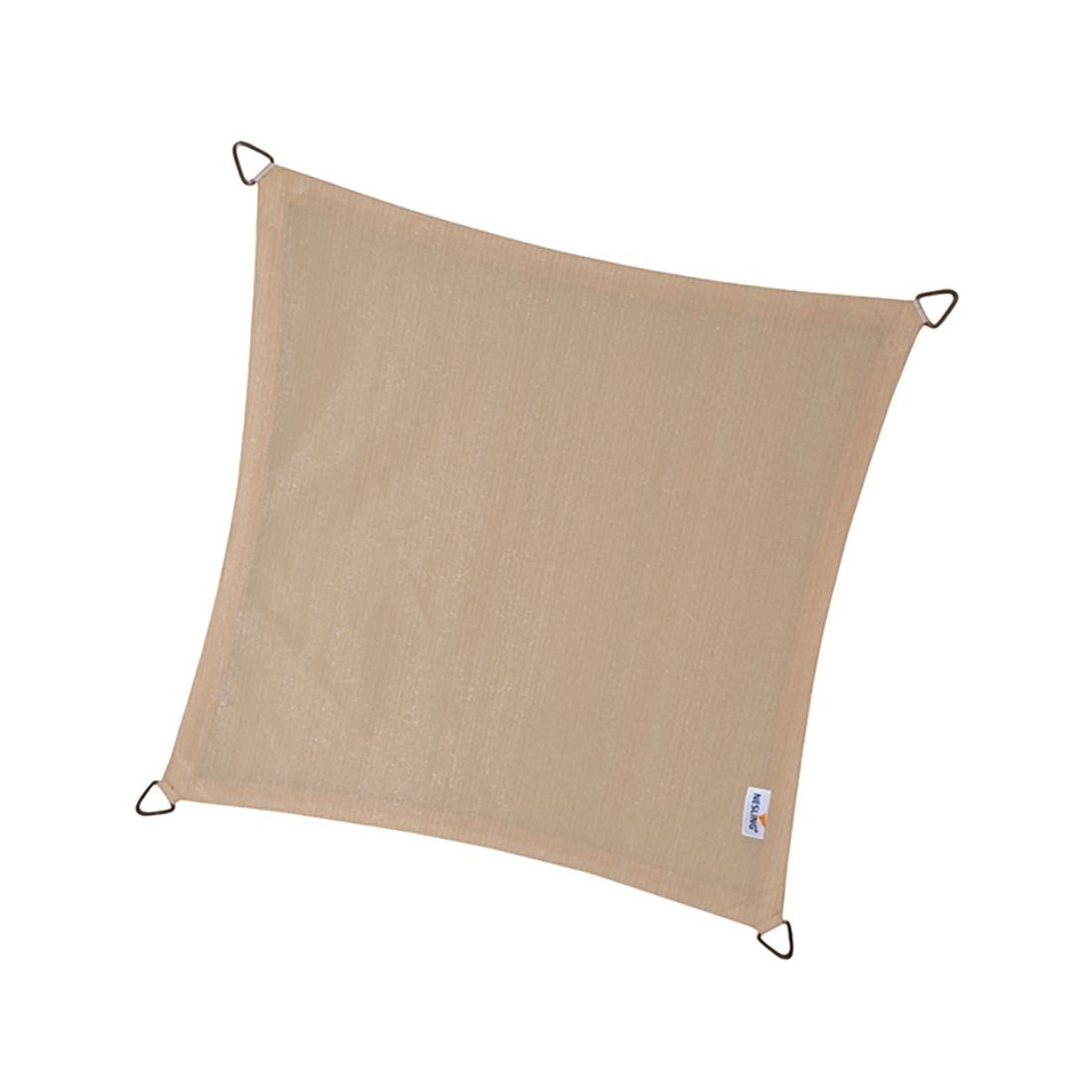 Nesling Coolfit Sonnensegel Quadrat 500x500 cm HDPE