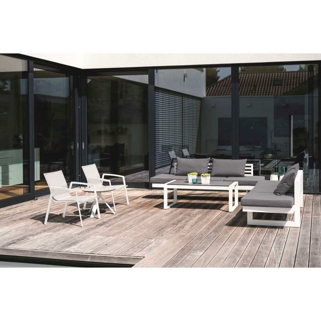 Stern New Top Loungesessel Aluminium/Textilene