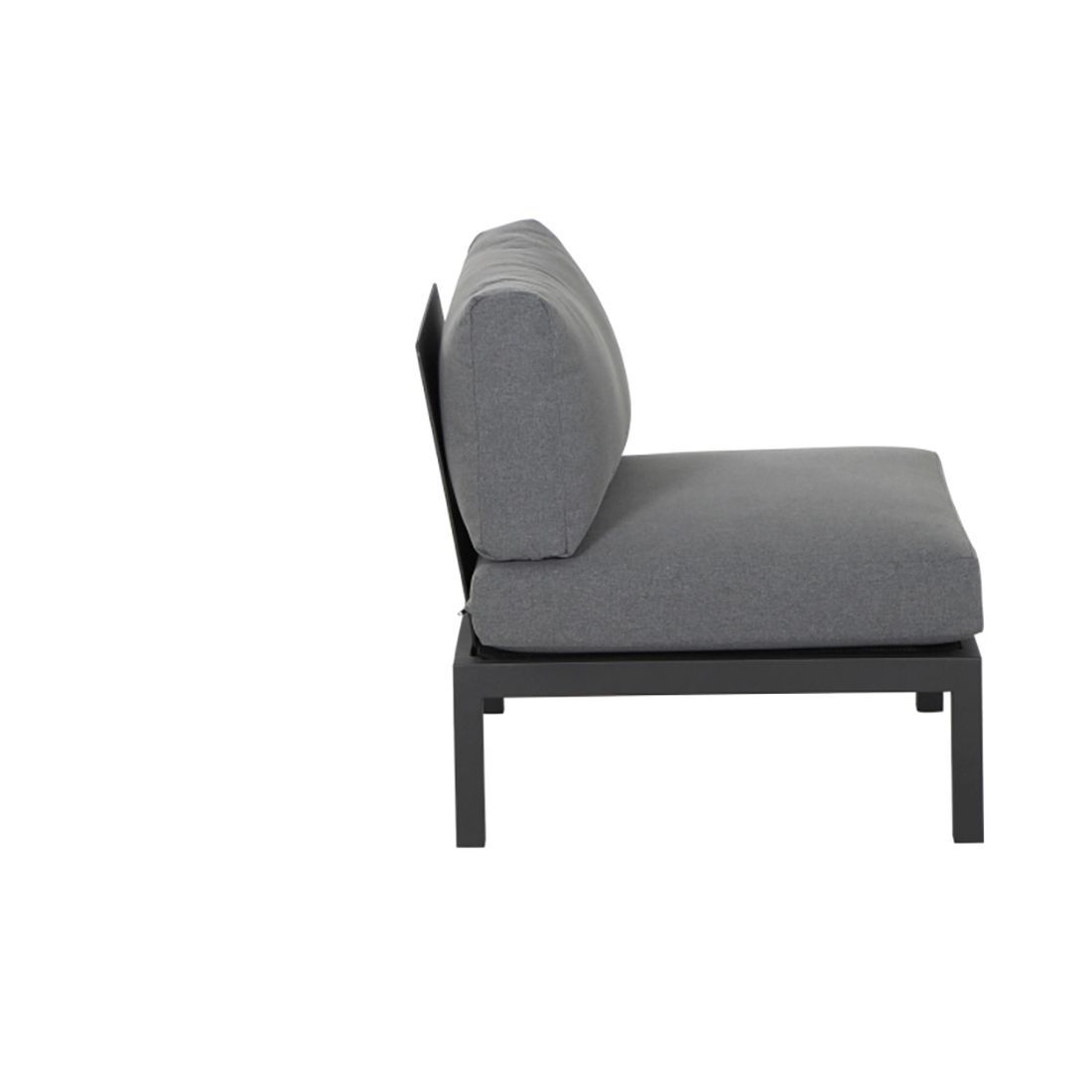 Siena Garden Alvida Mittelmodul 74x71cm Aluminium/Polster