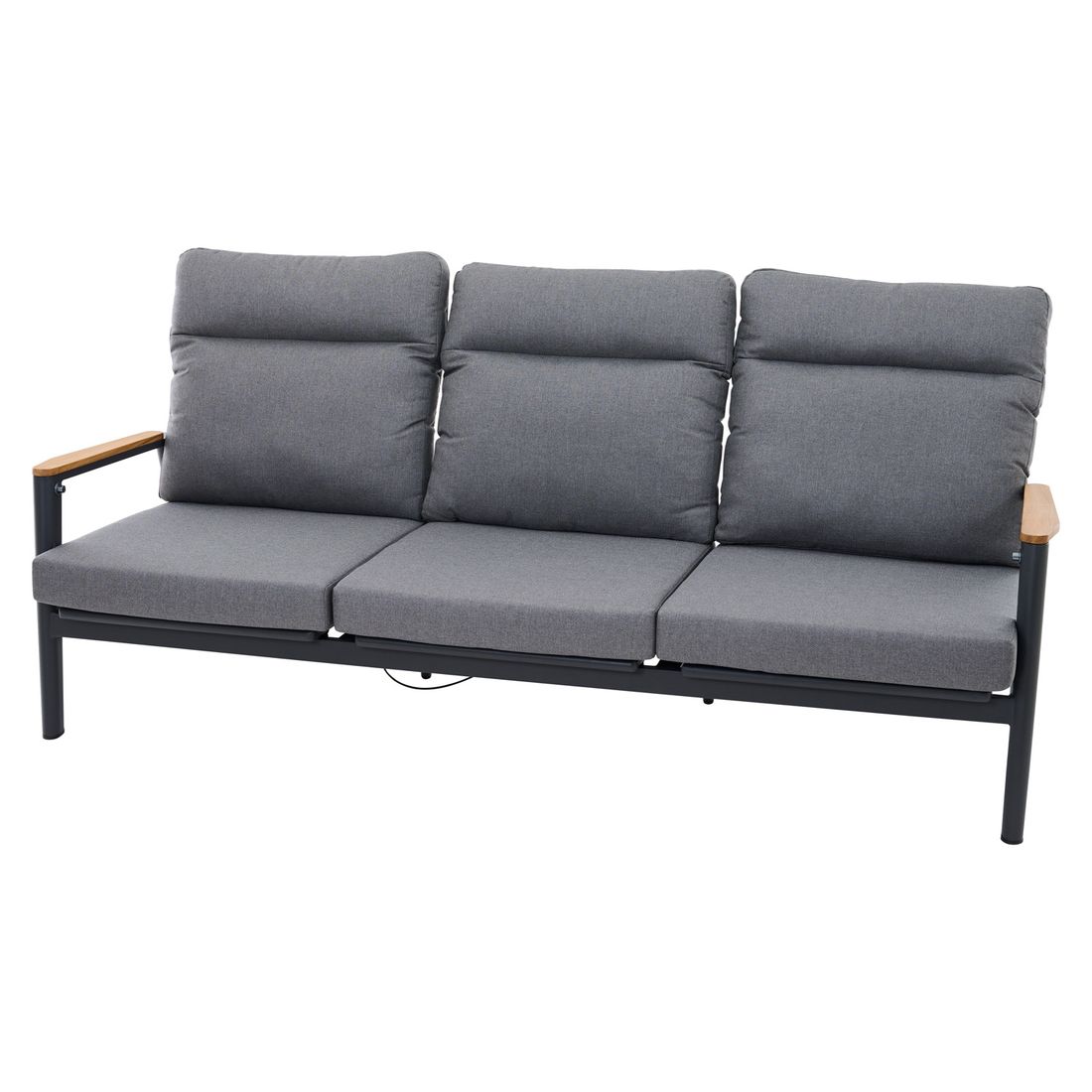 Siena Garden Cortina Gartenloungesofa verstellbar Aluminium/Rope/Kunstfaser
