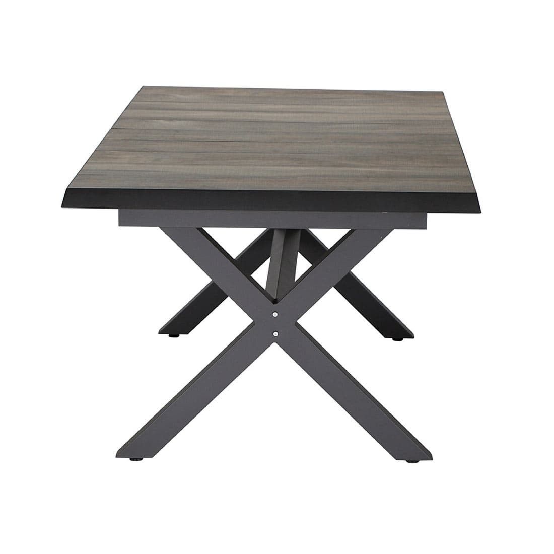 Siena Garden Velia Gartenmöbel-Set XL (8 Plätze) Tisch 200/260x100cm