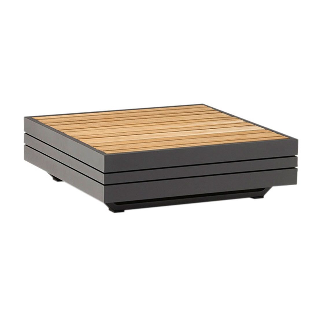 Zebra Cubo Ecklounge inkl. Loungetische Aluminium/Olefin