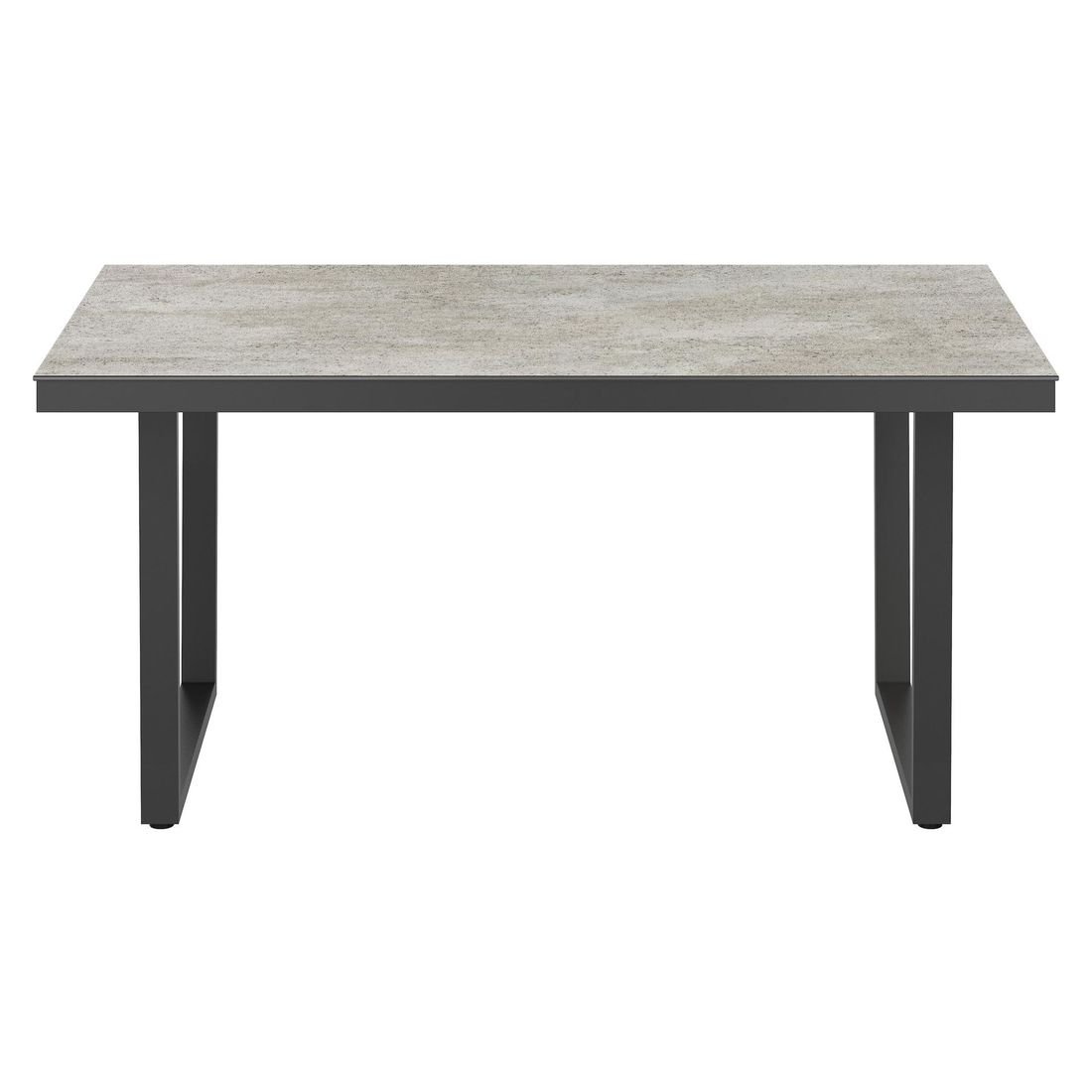OUTLIV. Gartentisch 160x90cm Edelstahl/Dekton