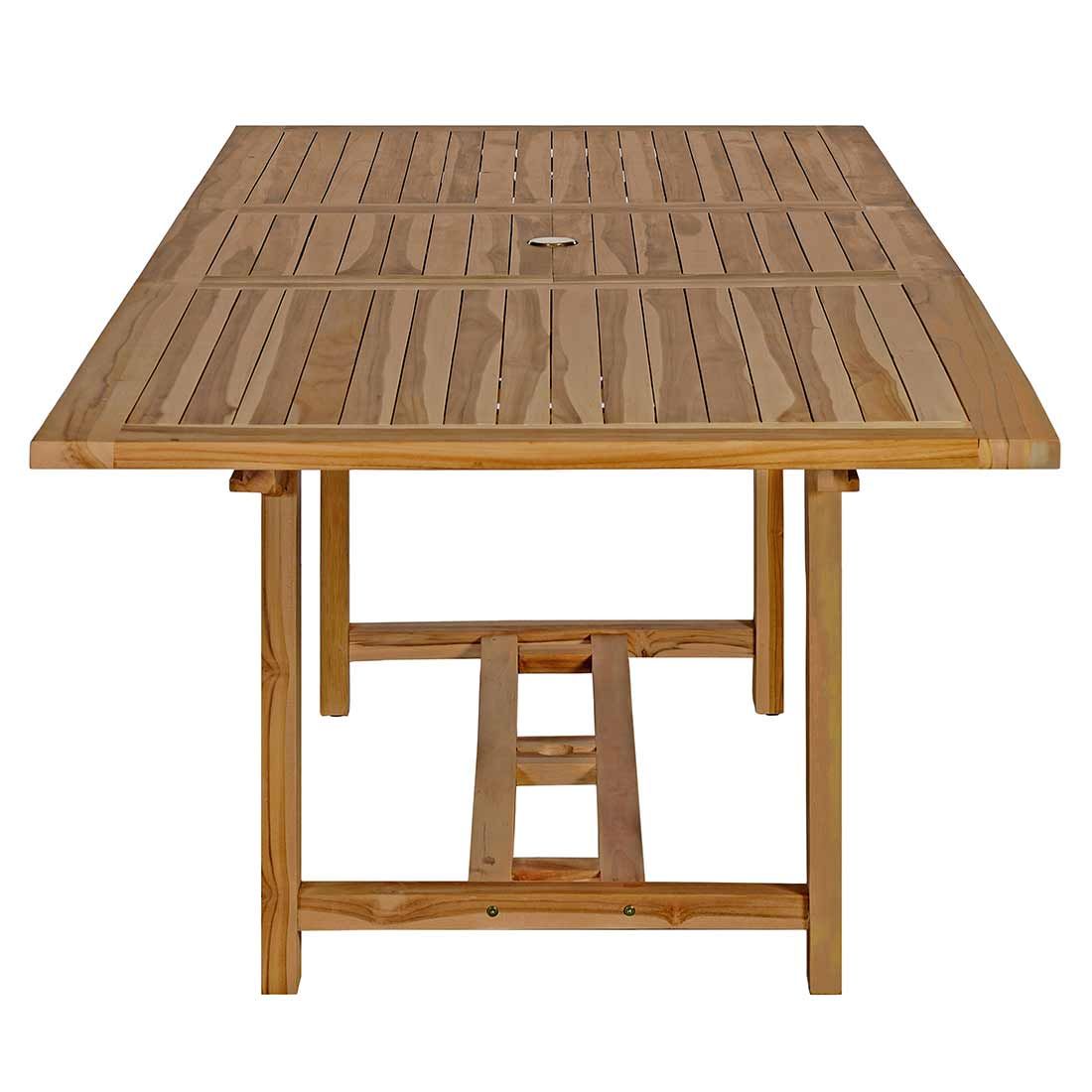 OUTLIV. Ontario Ausziehtisch 180/240x100cm Teak