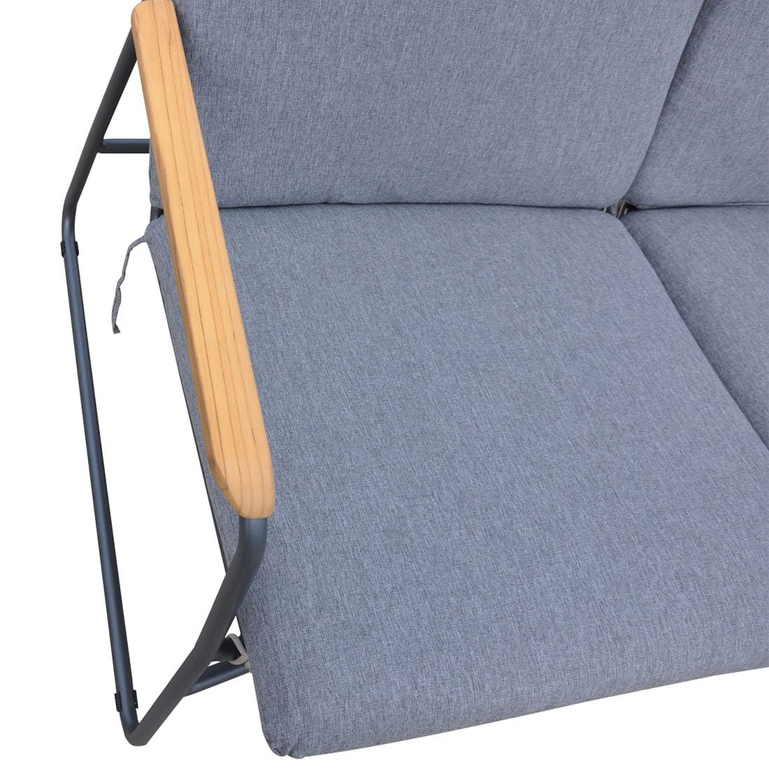 OUTLIV. Maranello Gartensofa Stahl/Rope