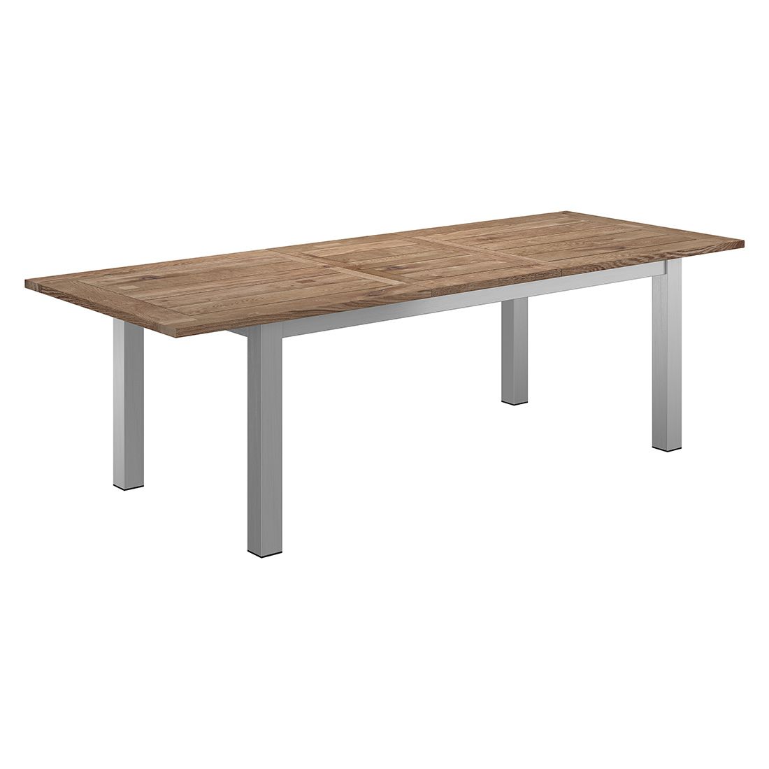 OUTLIV. Tampa Ausziehtisch 200/260x100 Edelstahl/Teak
