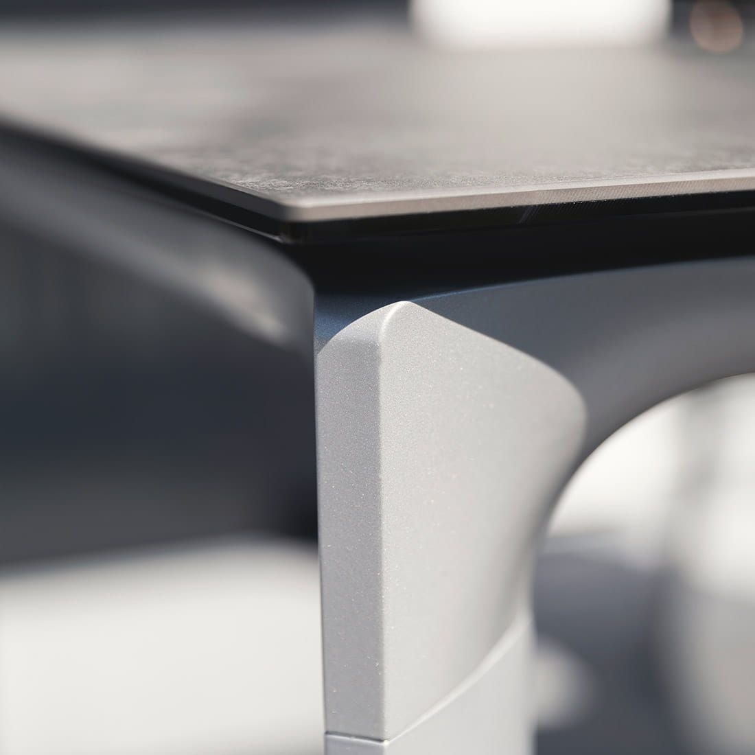 Kettler Diamond Gartentisch-Gestell 95x95 cm Aluminium