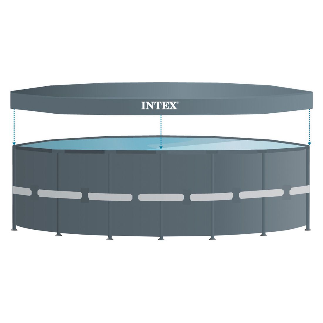 Intex Ultra XTR Frame-Pool Set Ø610x122 cm