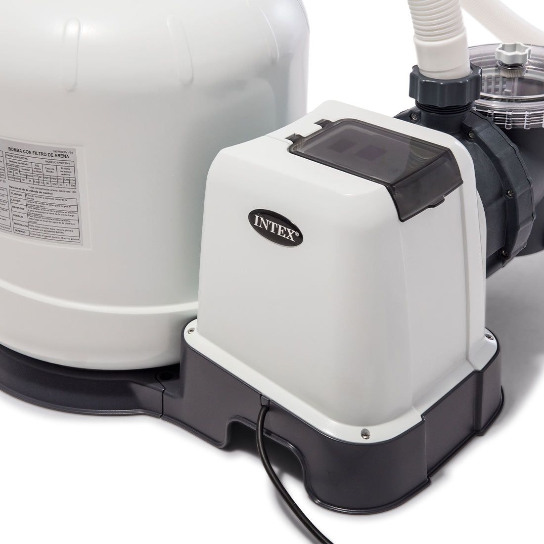 Intex RCD Sandfilterpumpe 12m³/hr über 54.000l Pools