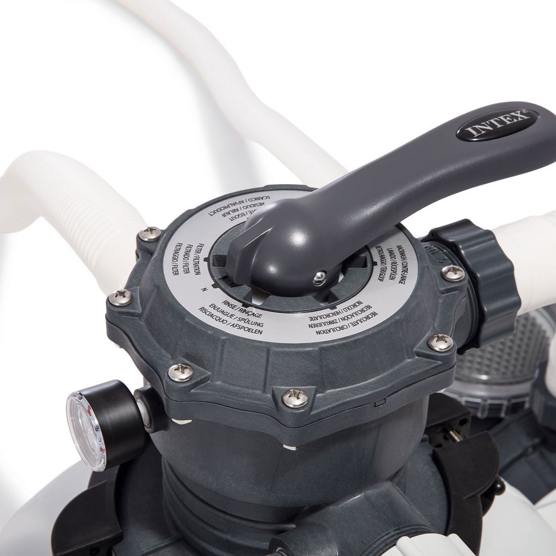 Intex RCD Sandfilterpumpe 12m³/hr über 54.000l Pools
