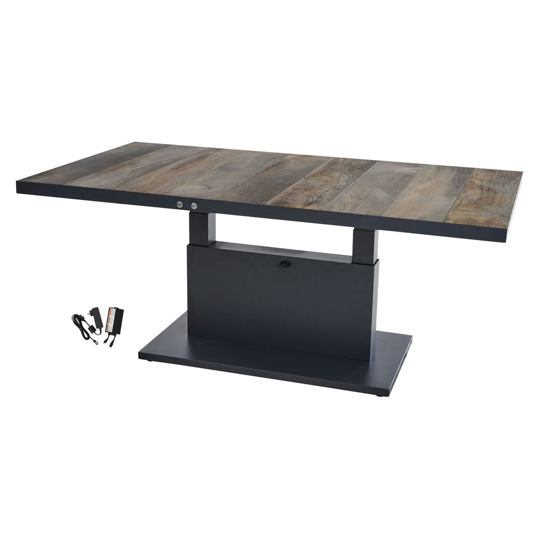 Siena Garden Talina+ Lifttisch elektr. höhenverstellbar Aluminium/Keramikfliese