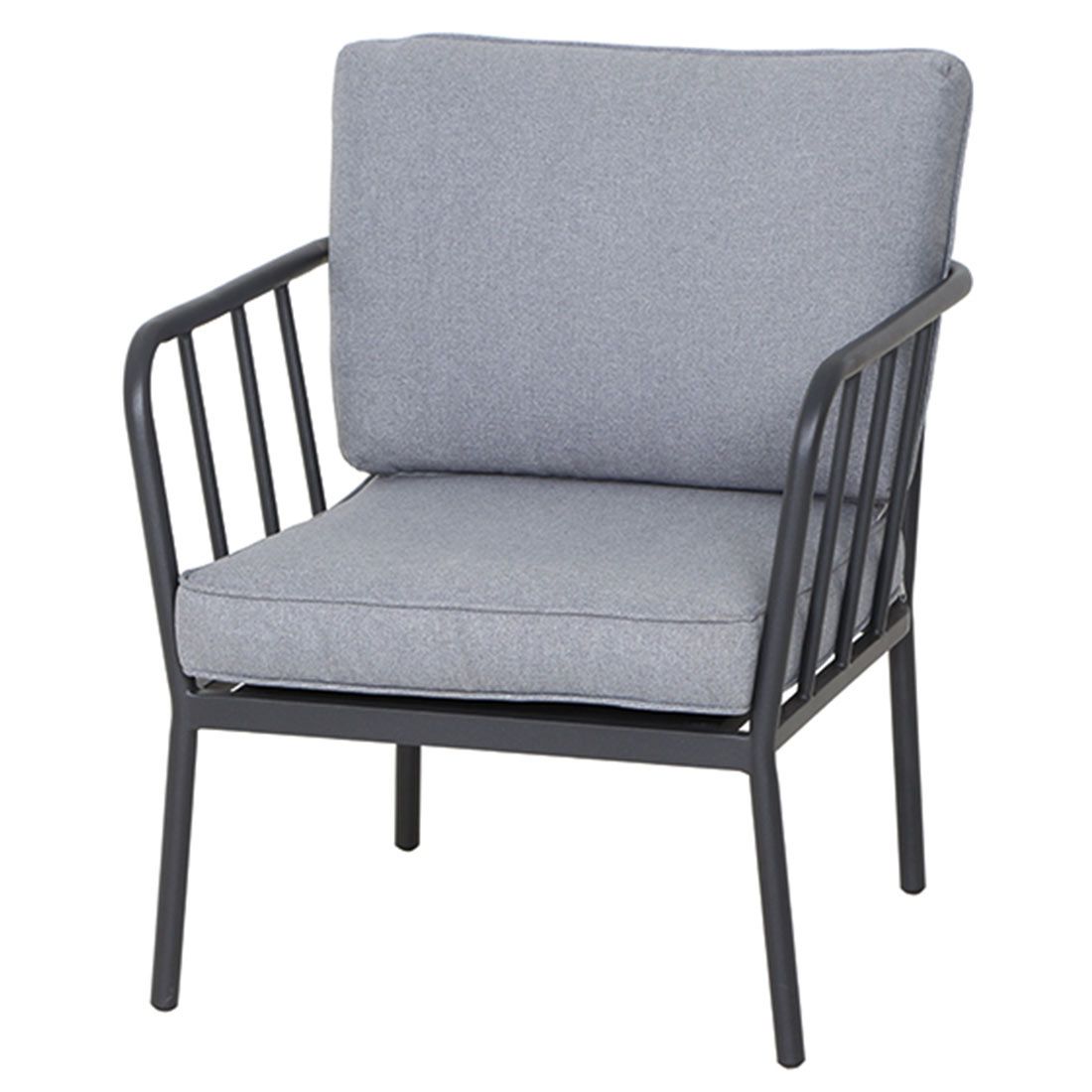Siena Garden Casita Loungeset inkl. Loungetisch Aluminium/Kunstfaser