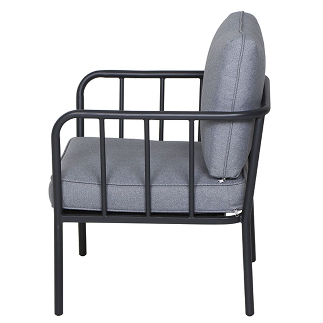 Siena Garden Casita Loungeset inkl. Loungetisch Aluminium/Kunstfaser