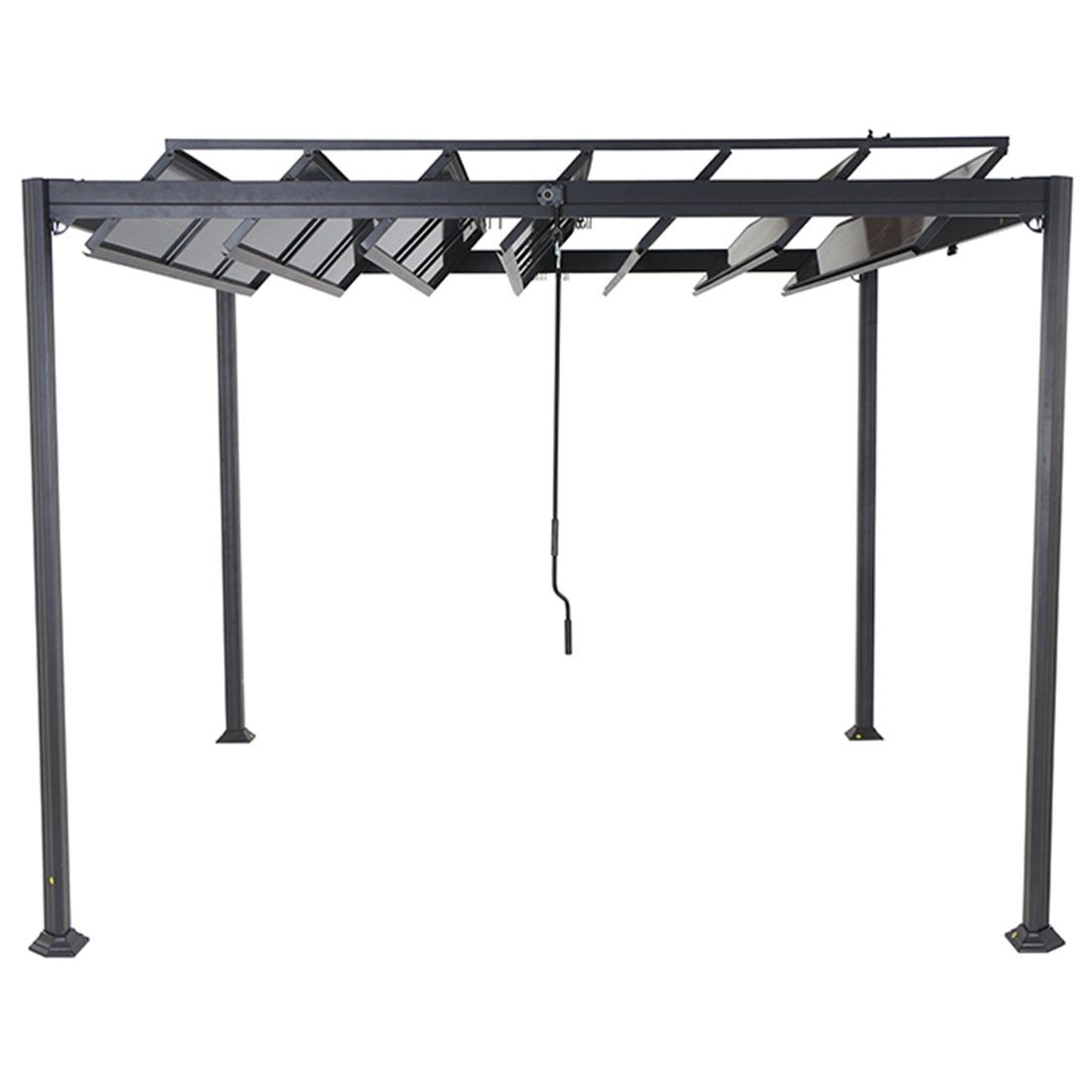 Siena Garden Gartenpergola 300x300cm Aluminium
