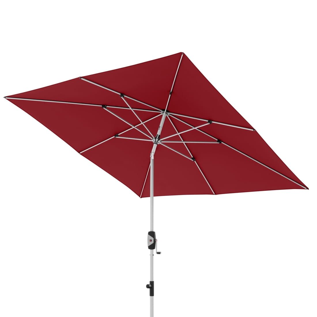 Knirps Silver Sonnenschirm 240x240cm mit Kurbel