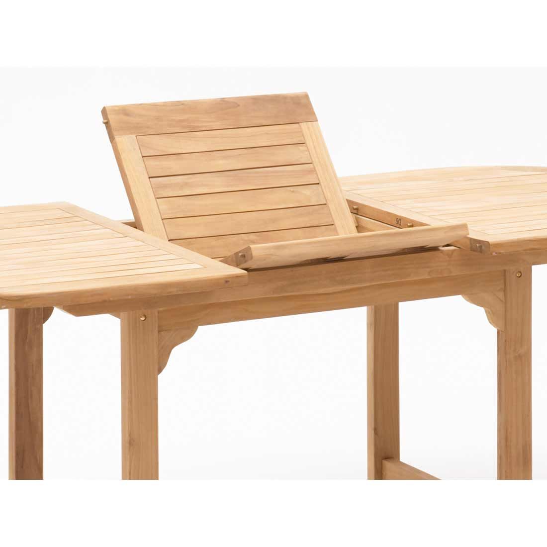 LC Garden Riva Ausziehtisch 150/90x75cm Teak