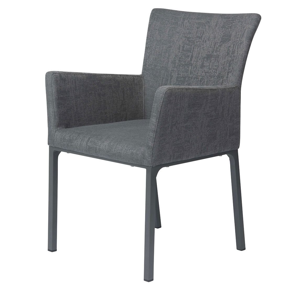 Stern Artus Diningsessel Aluminium/Outdoorstoff