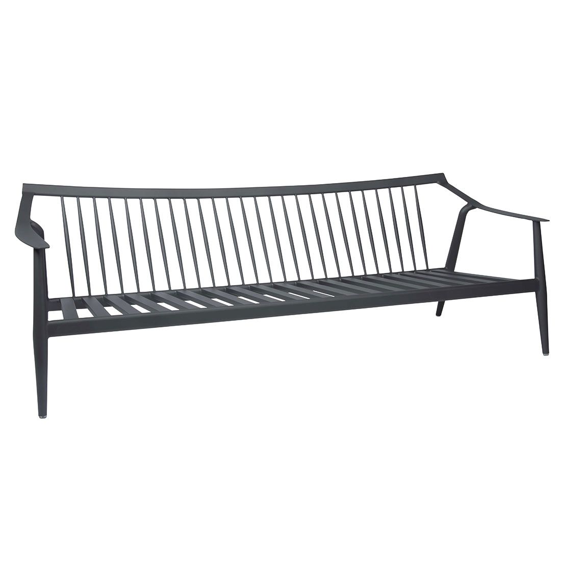 Stern Vanda 3-Sitzer Sofa Aluminium/Outdoorstoff