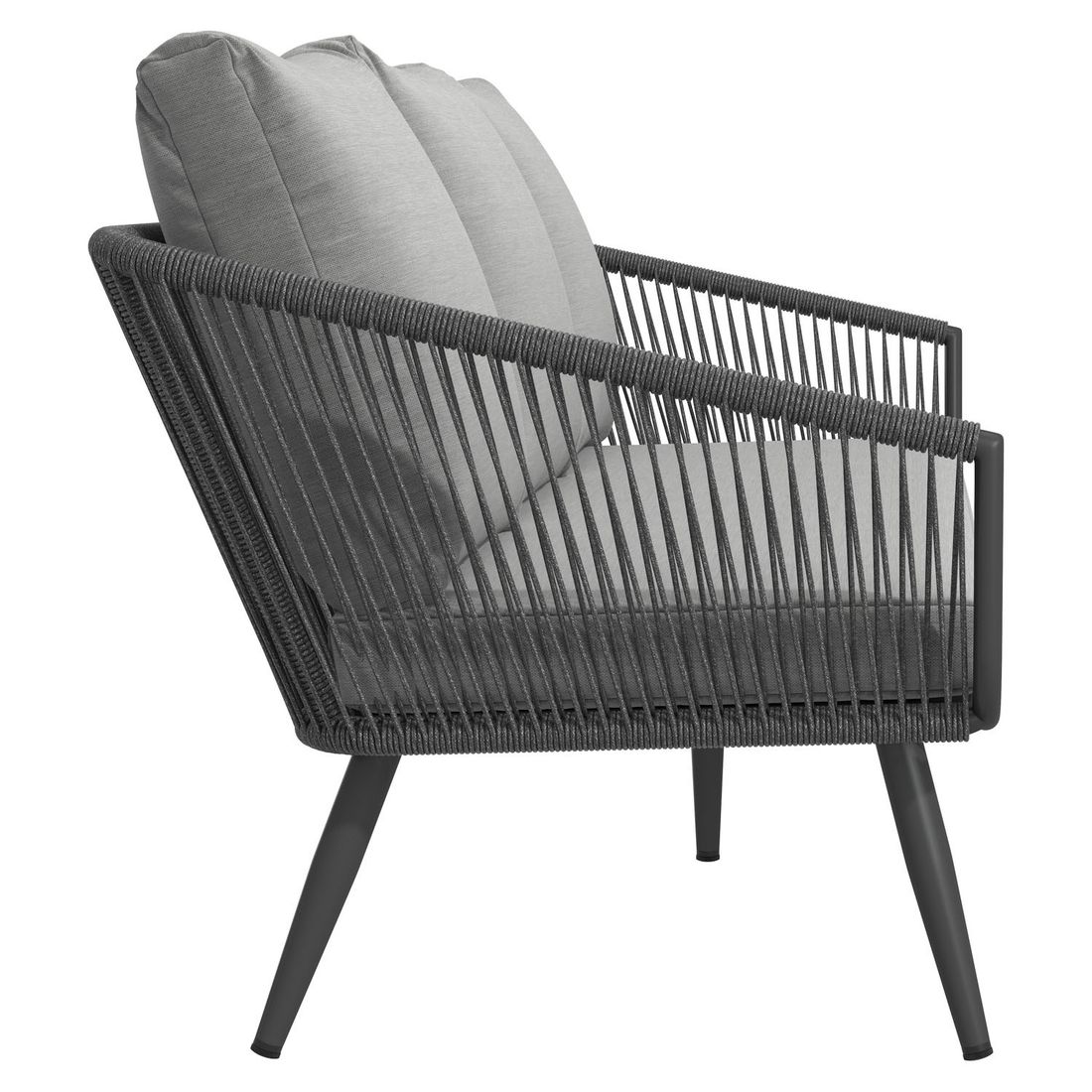 OUTLIV. Alex Gartenloungesofa Aluminium/Rope/Olefin