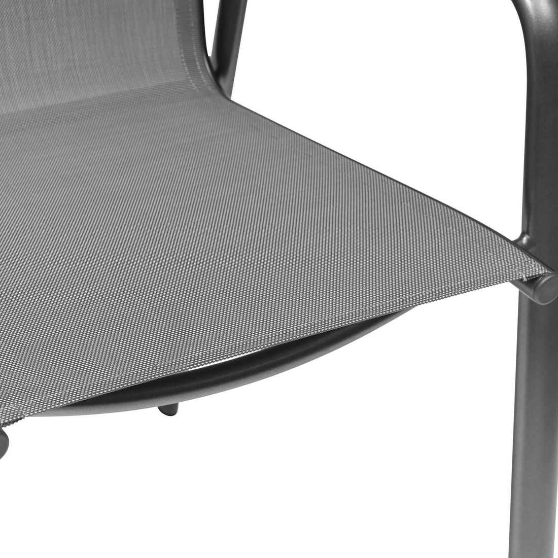 Kettler Cirrus Silver-Line Stapelsessel Aluminium/Outdoorgewebe