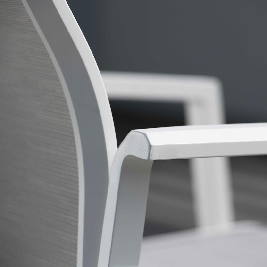 Stern Kari Stapelsessel Aluminium/Textilene