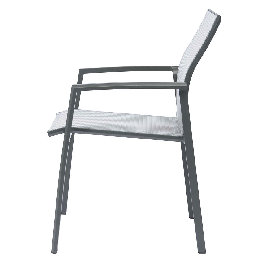 Stern Kari Stapelsessel Aluminium/Textilene