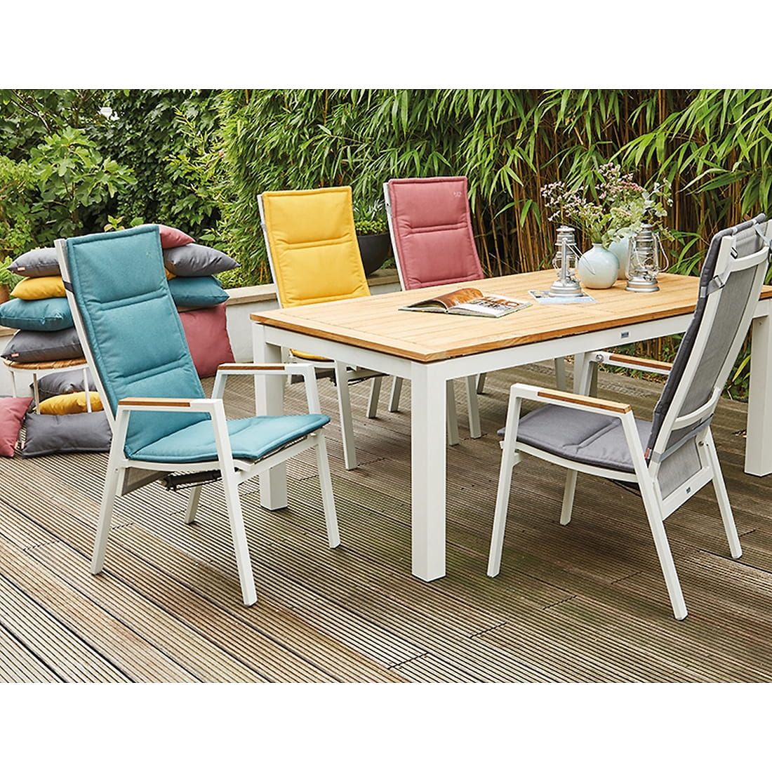 Siena Garden Musica Sesselauflage hoch 120x48x3cm Olefin
