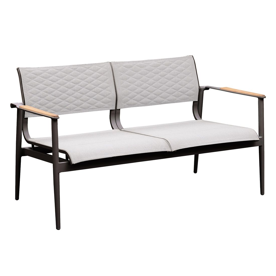 OUTLIV. California Gartensofa Aluminium/Textilene