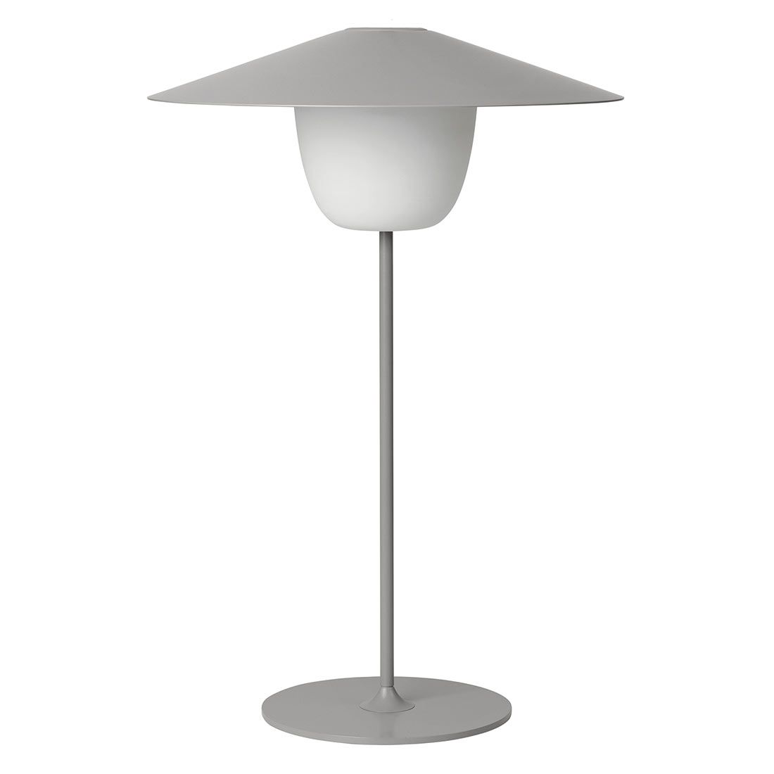 Blomus Ani Lamp large Mobile LED-Leuchte Aluminium