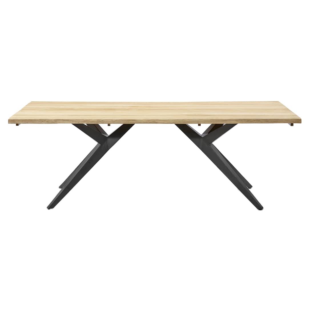 Musterring Holland Gartentisch 220x95cm Aluminium/Teak