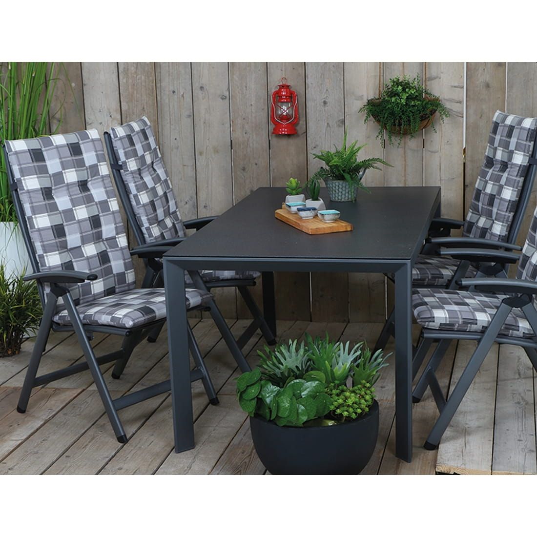 Siena Garden Mirach Sesselauflage hoch 120x48x6cm