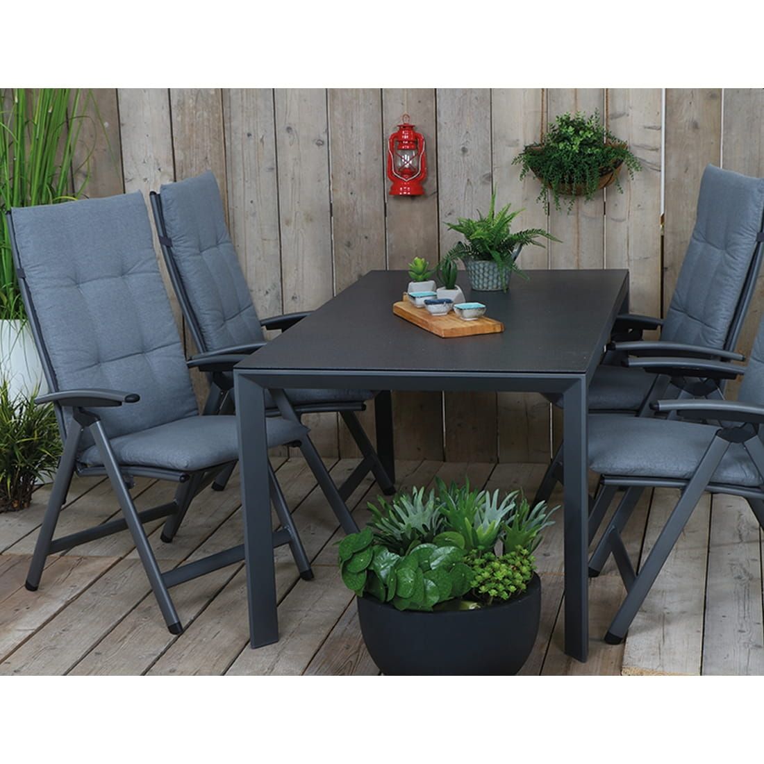 Siena Garden Mirach Sesselauflage hoch 120x48x6cm