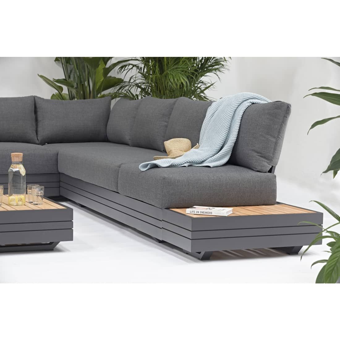 Zebra Cubo Ecklounge Aluminium/Olefin