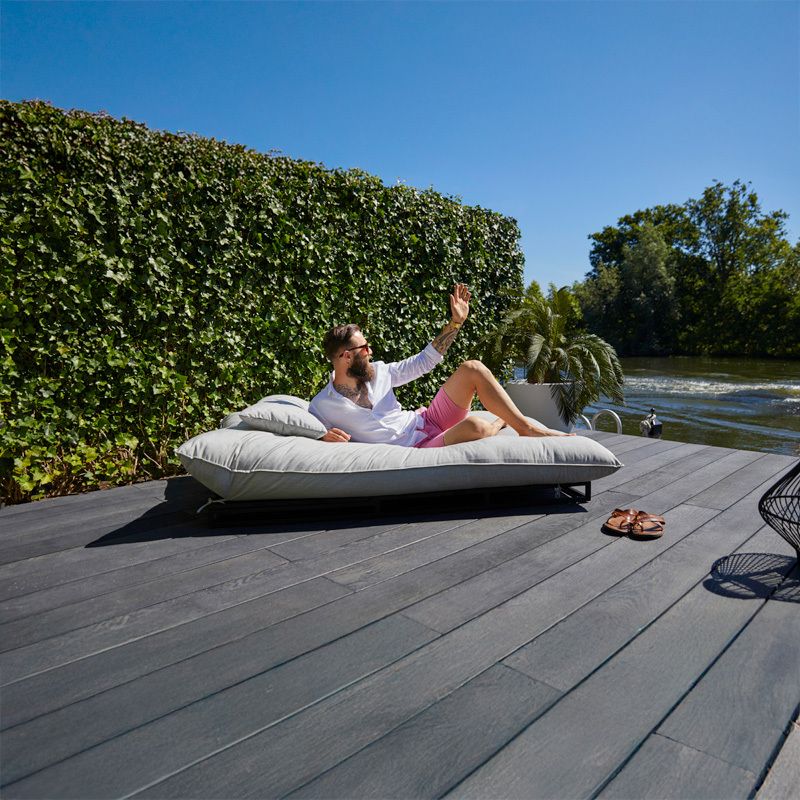 Hartman Emma Daybed Aluminium/Sunbrella