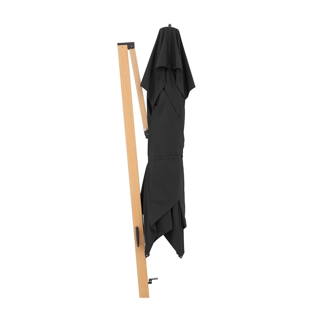 Doppler Alu-Wood Ampelschirm 400x300cm Holzoptik/Alu -840