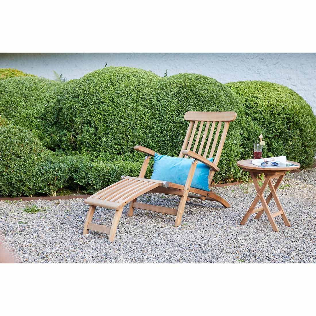 LC Garden Kampen Deckchair Teak