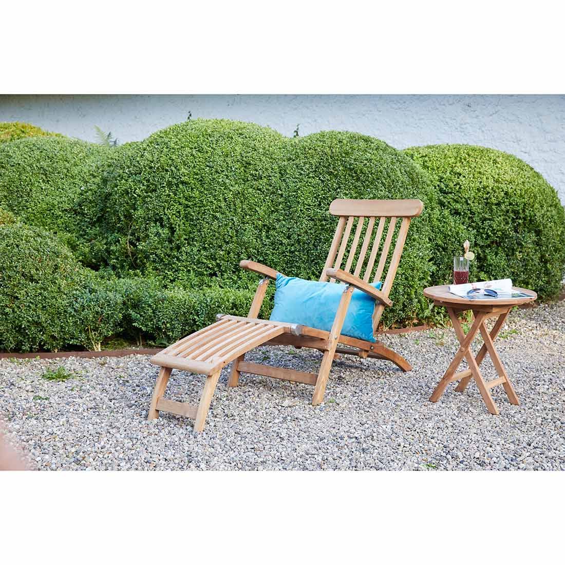 LC Garden Kampen Deckchair Teak