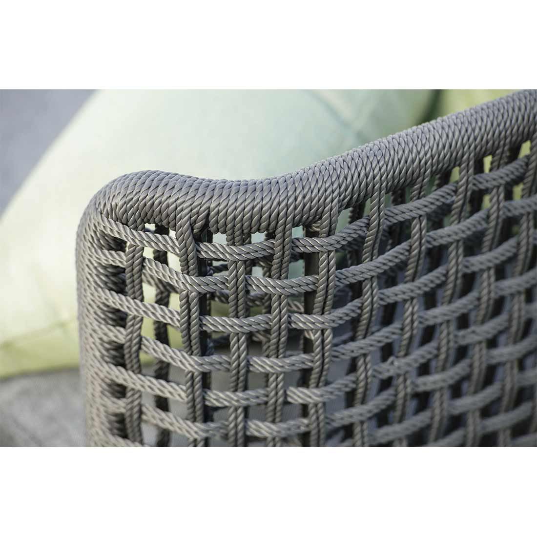Stern Greta Gartenliege verstellbar Aluminium/Rope