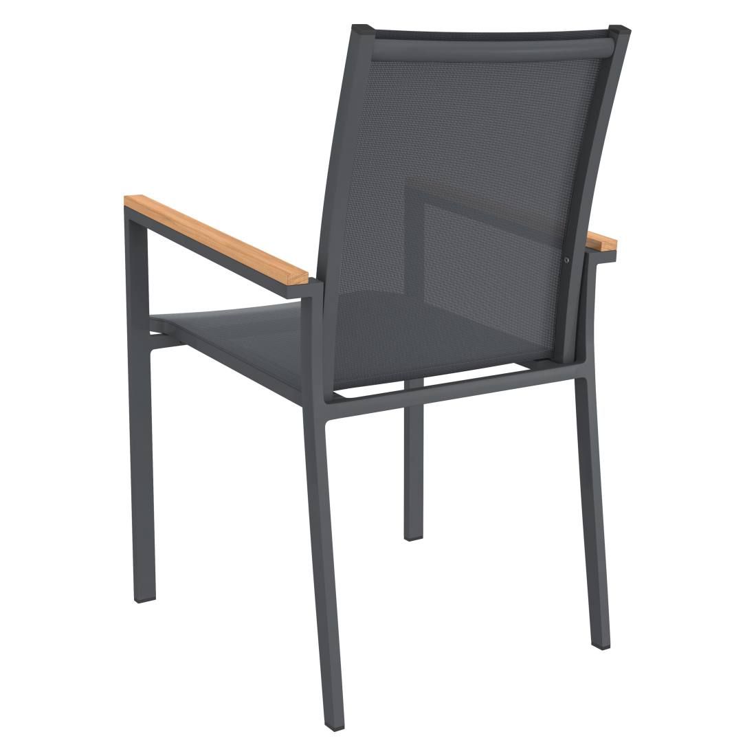 OUTLIV. Kobe Gartenmöbelset 5-tlg. mit Tisch 160x90 cm