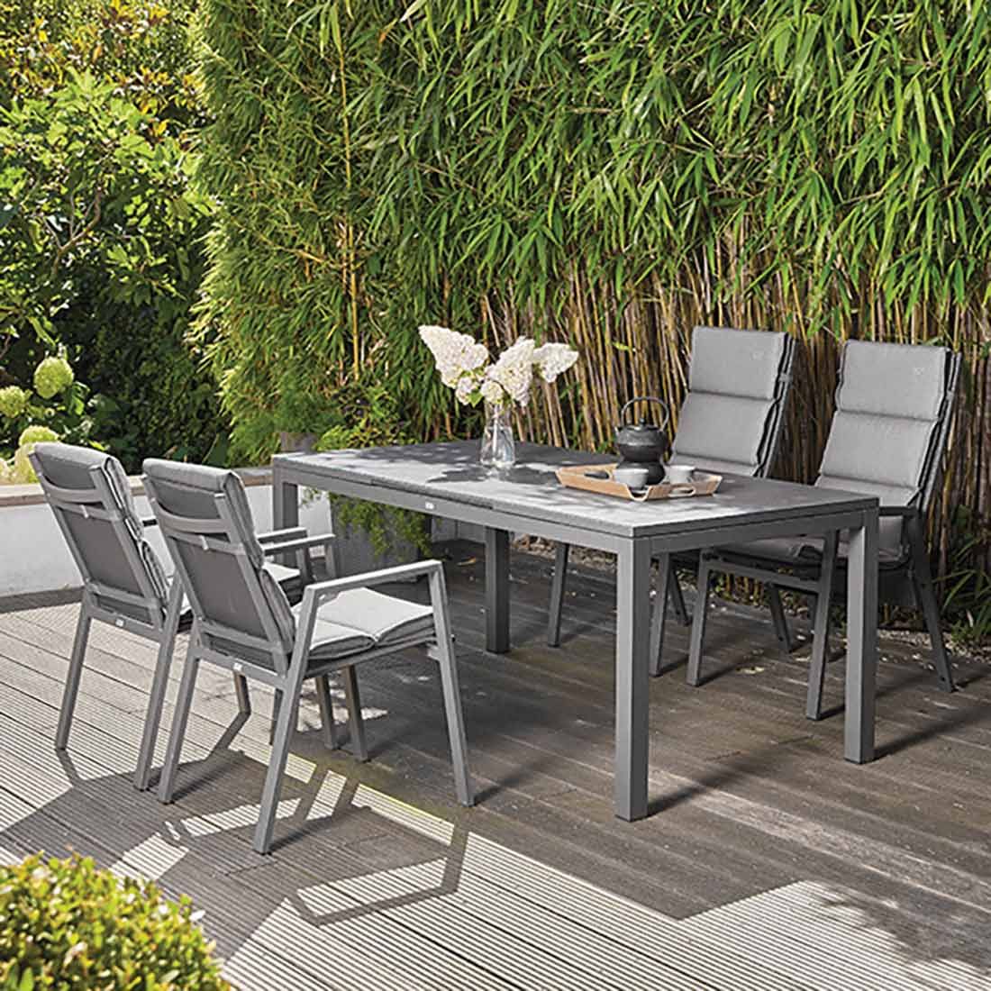 Siena Garden Stella Sesselauflage hoch 120x48x6cm Olefin