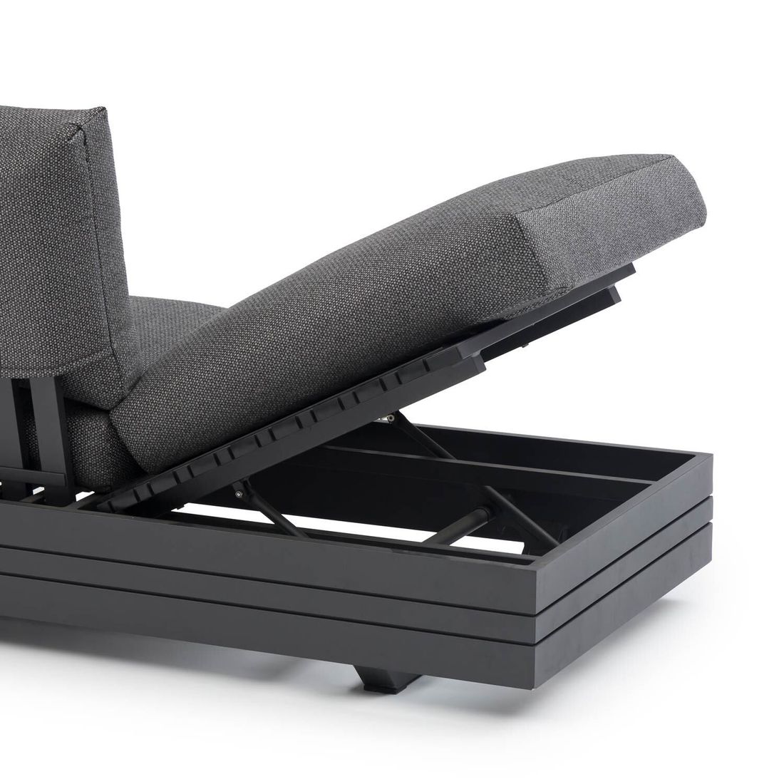 Zebra Cubo Neo Ecklounge inkl. Loungetische Aluminium/Sunproof