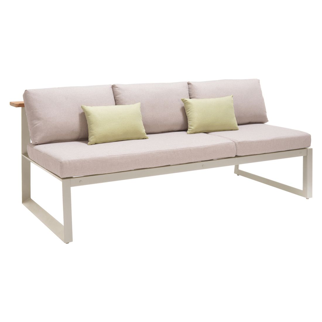LifestyleGarden Jimmy Dininglounge Tisch 216x98,5cm Aluminium/Olefin