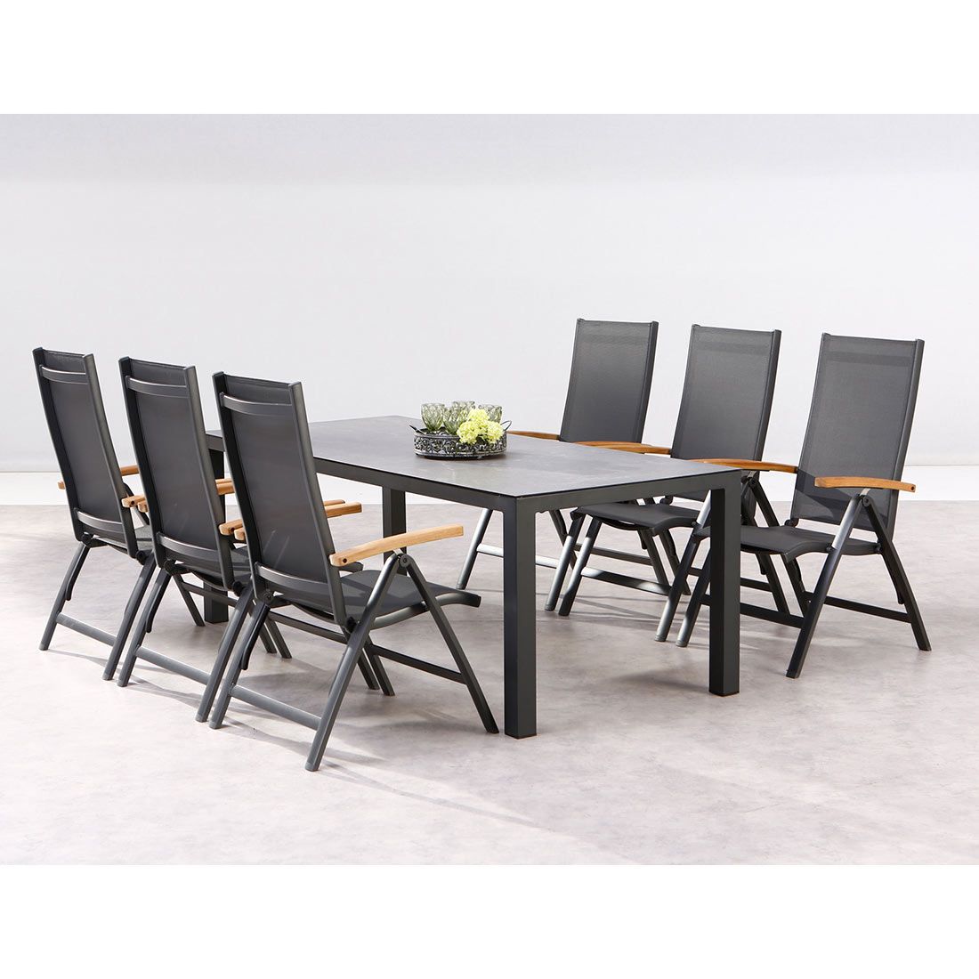 Best Cavalese Klappsessel Aluminium/Ergotex