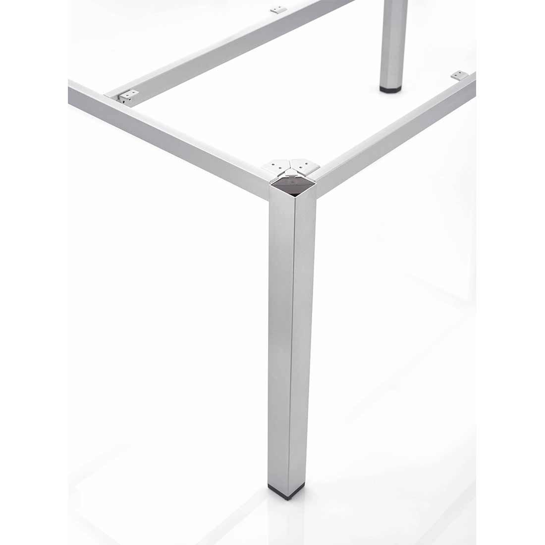 Kettler Cubic Gartentisch-Gestell 140x70cm Aluminium