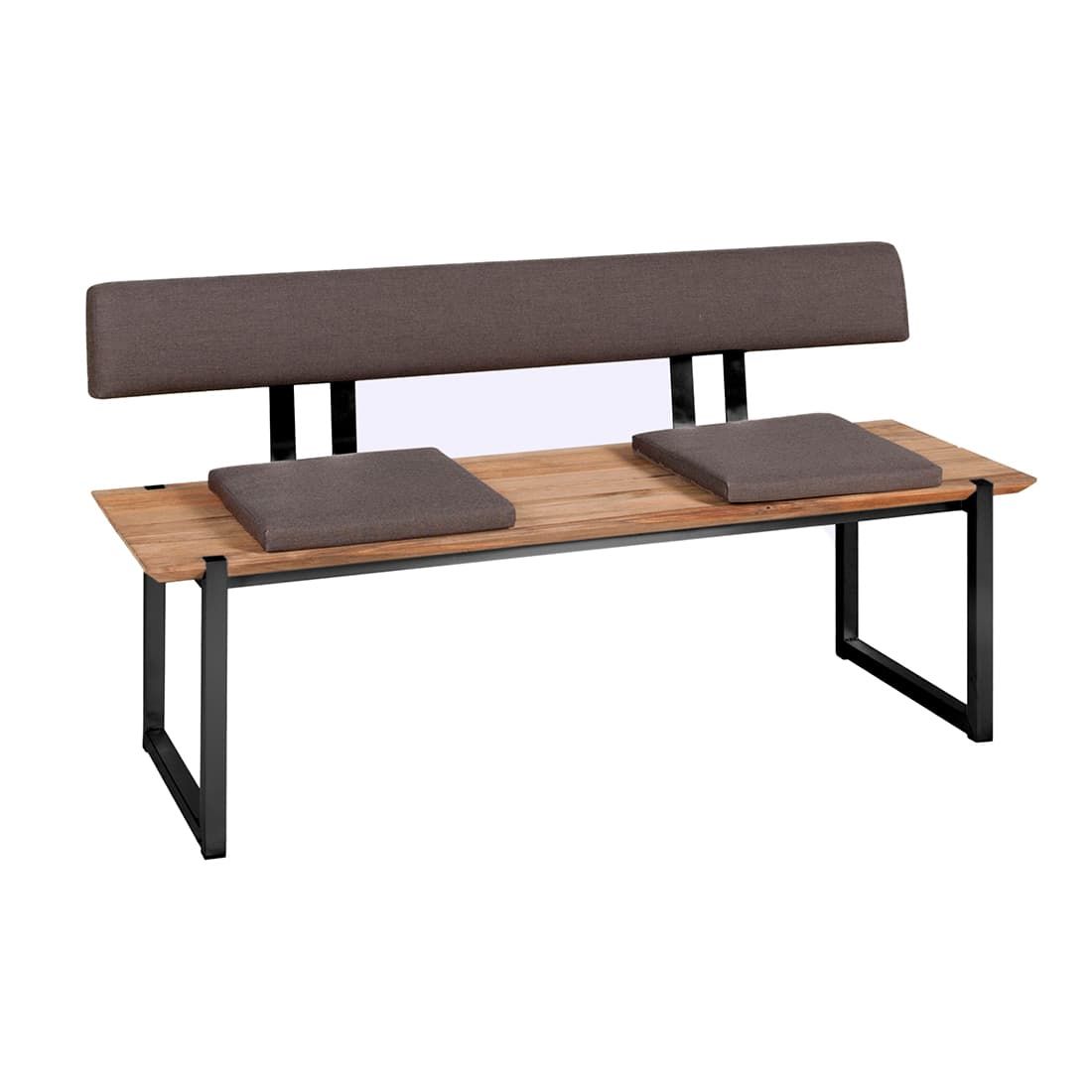 Zebra Quadux Rückenlehne 140 cm Aluminium/Tuvatextil