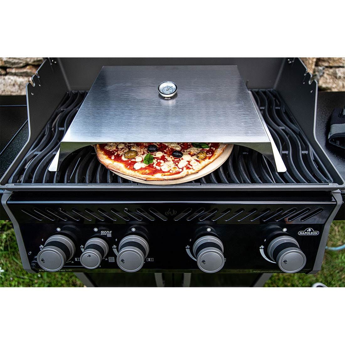 Napoleon Pizzaaufsatz/Ofen für Gasgrills